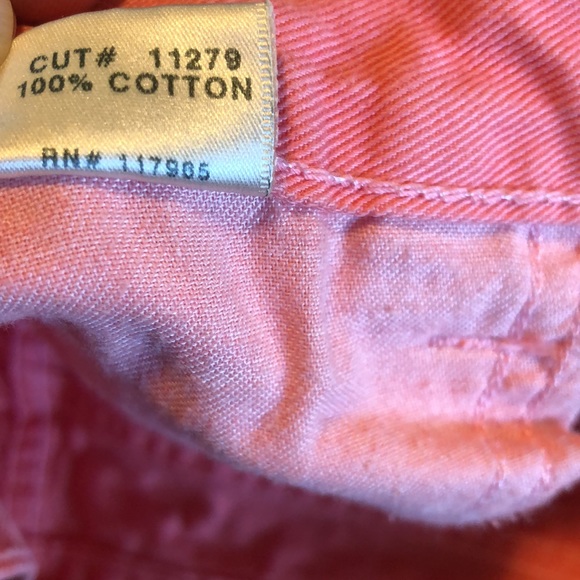 Women’s size 27 J Brand cut off denim coral jean shorts style 1046O250 - Picture 9 of 11